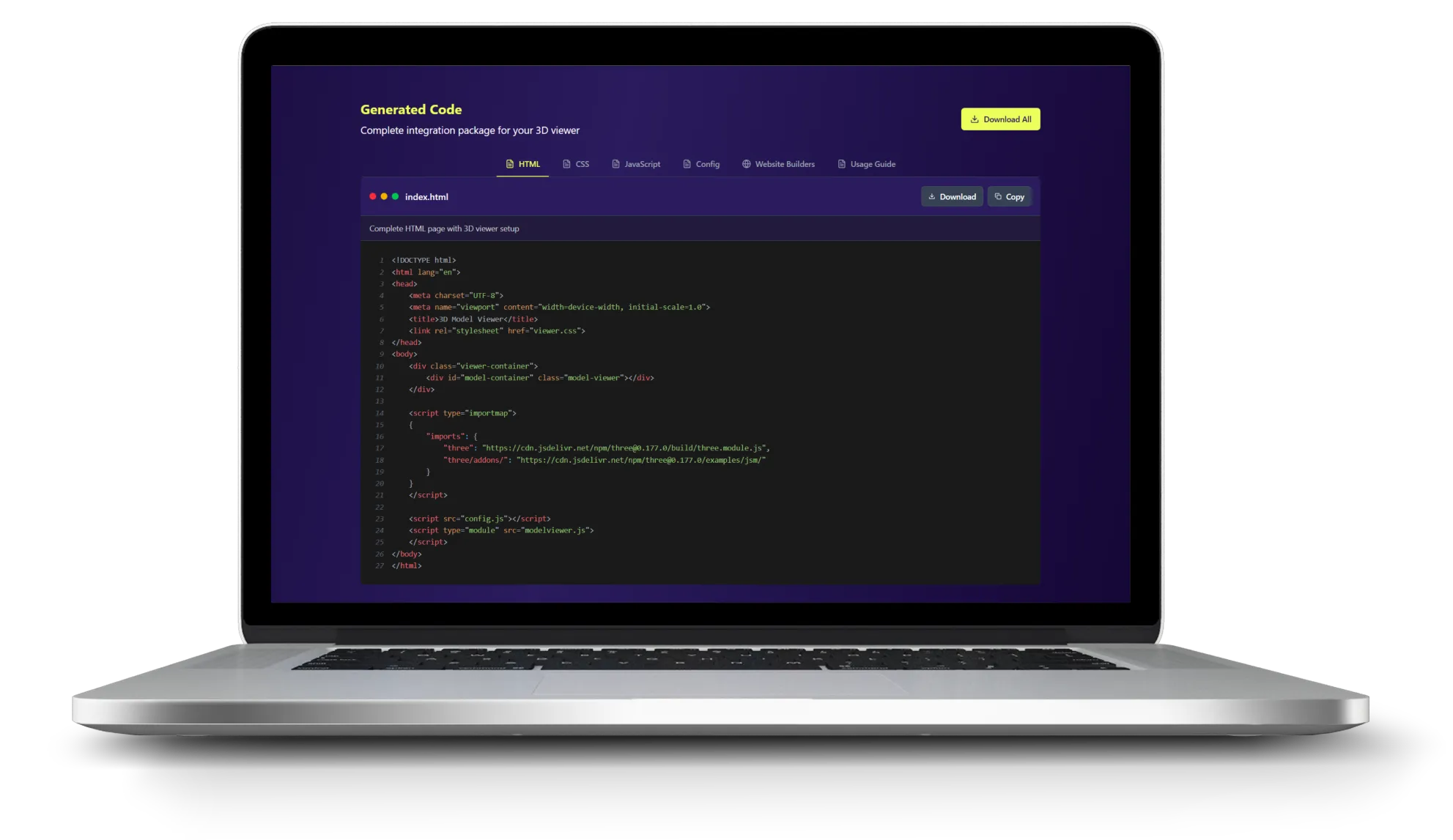 Generated code