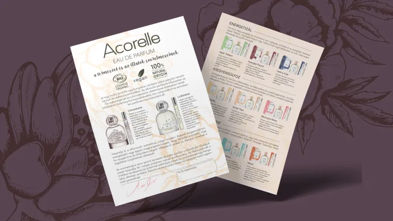 Acorelle flyer