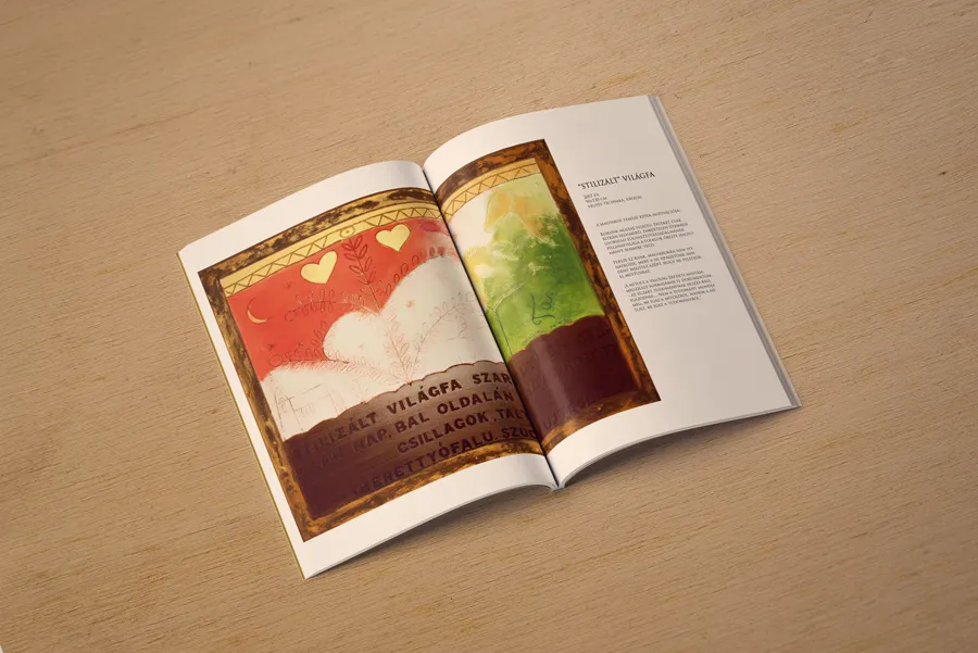 Dovalovszky Marta brochure - Stylized World Tree