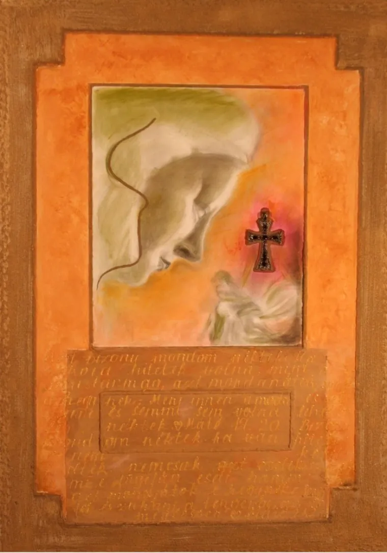 Dovalovszky Marta painting - Devotion