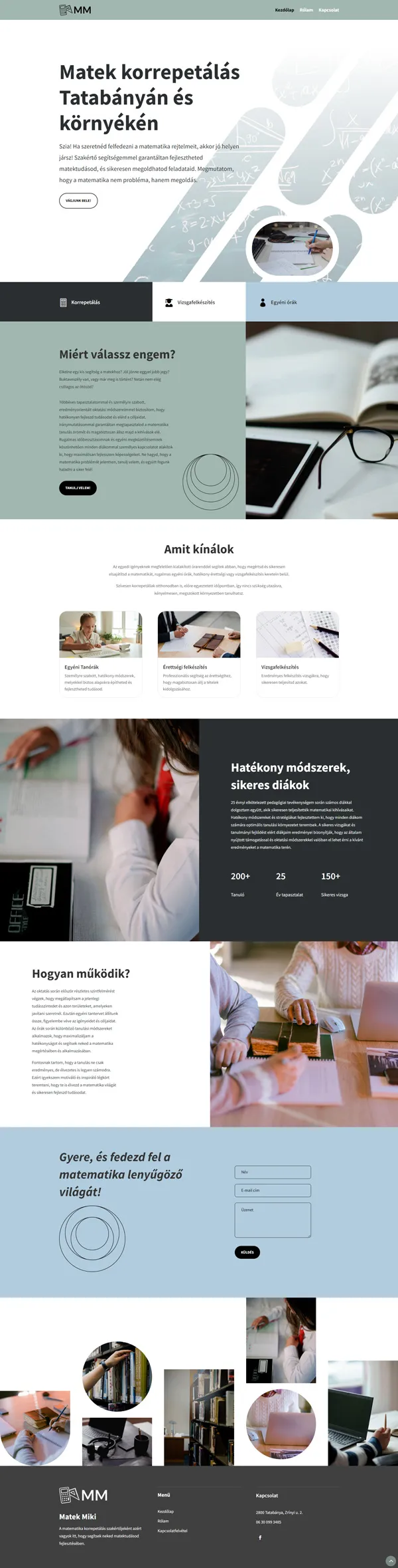 MatekMiki home page