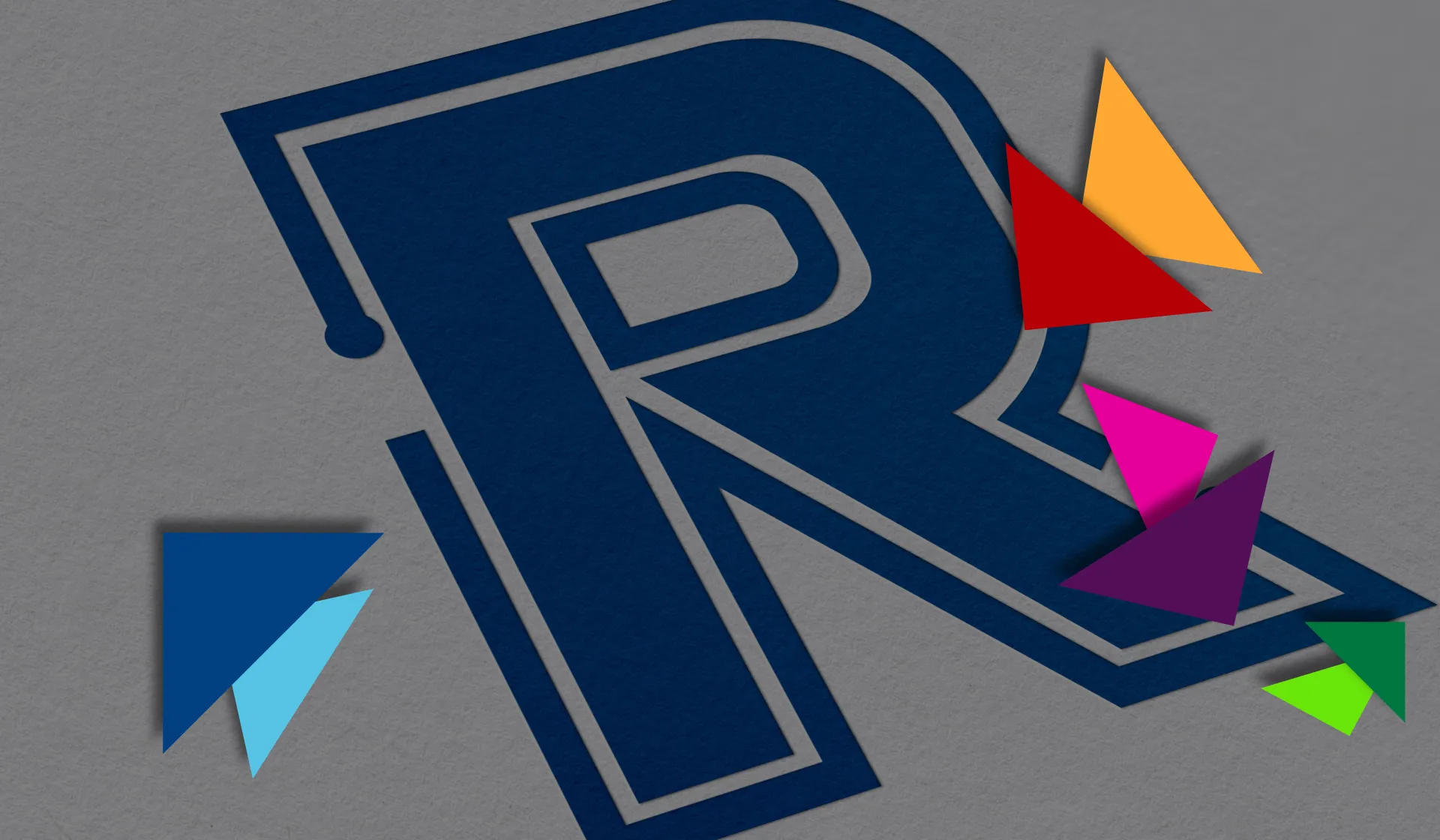 Rozmar company logo latter R