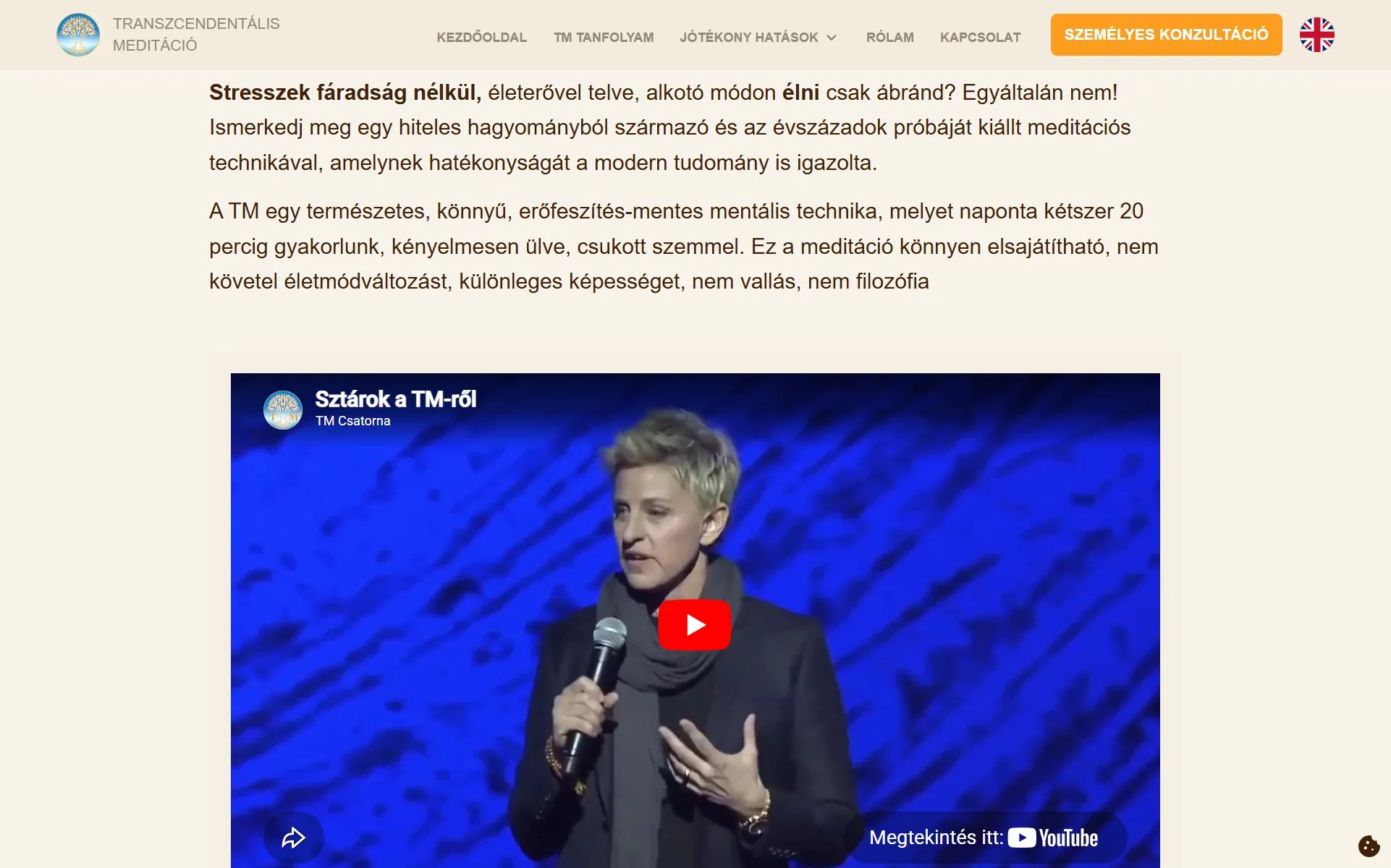 TM Tanítás meditation